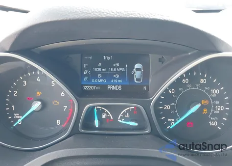 2018 Ford Escape S из США, поврежденный, VIN 1FMCU0F72JUA68019